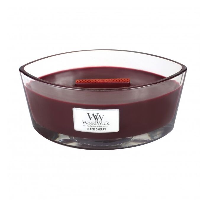 WoodWick® HearthWick Candle - Black Cherry-1